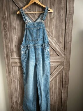 Vintage H&M &Denim Classic light Blue Carpenter Overalls |Small Baggy Fit 34x30